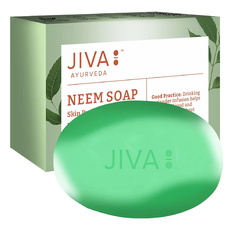 Jiva Ayurveda Neem Soap, 400 g-2.webp